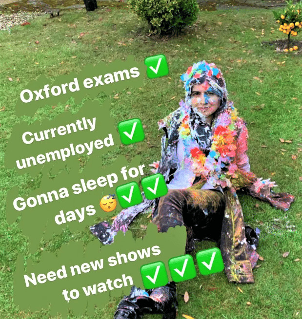 sensivel-mente.com - Malala Yousafzai festejou sua formatura na Universidade de Oxford