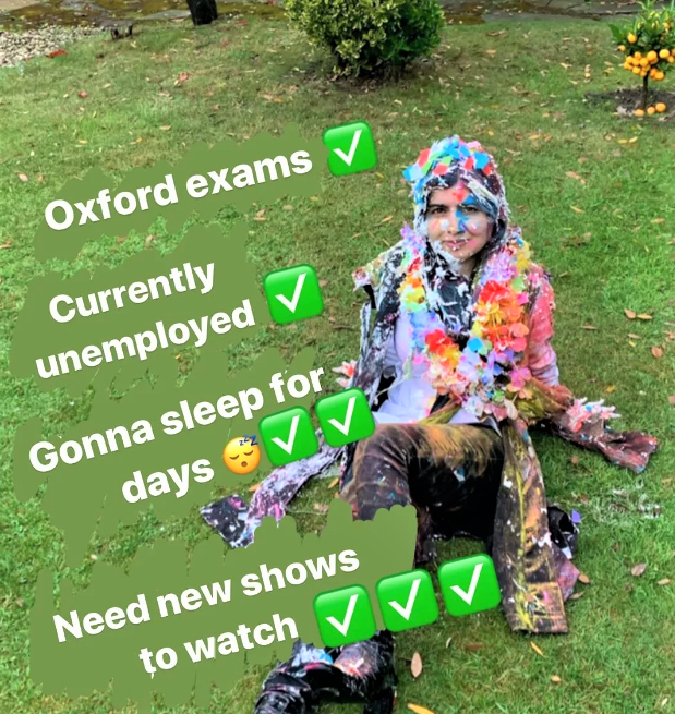 Captura de Tela 336 - Malala Yousafzai festejou sua formatura na Universidade de Oxford