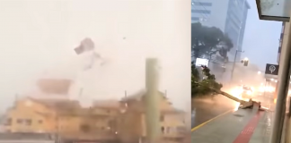 Veja cenas impressionantes do Ciclone-bomba que chegou ao Rio Grande dos Sul