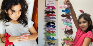 Menina de 9 anos doou R$ 2 mil à Santa Casa de MG com suas vendas de laços para cabelo