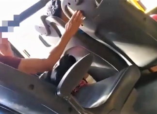 Idosa foi filmada passando saliva em bancos de ônibus e viralizou na internet