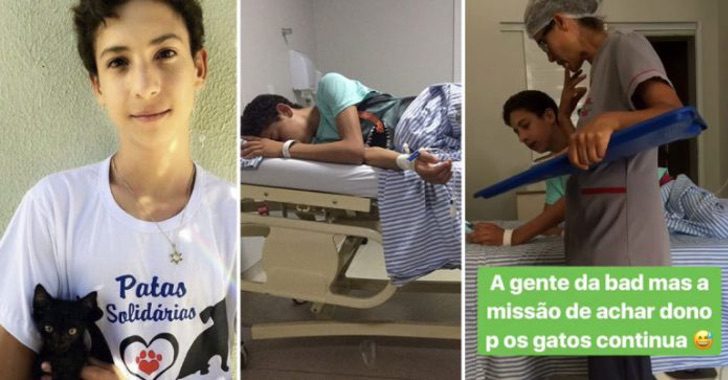 sensivel-mente.com - Mãe comemora que seu filho conseguiu vencer a leucemia após 15 anos de tratamento. Ele lutou desde que era um bebê