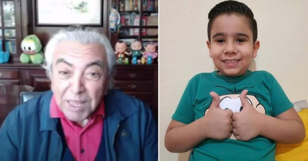 Mauricio de Sousa participa de Aula Online de uma escola pública e emociona menino autista