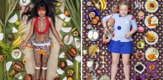 10 fotos de crianças de vários países que demonstram o que comem em uma semana