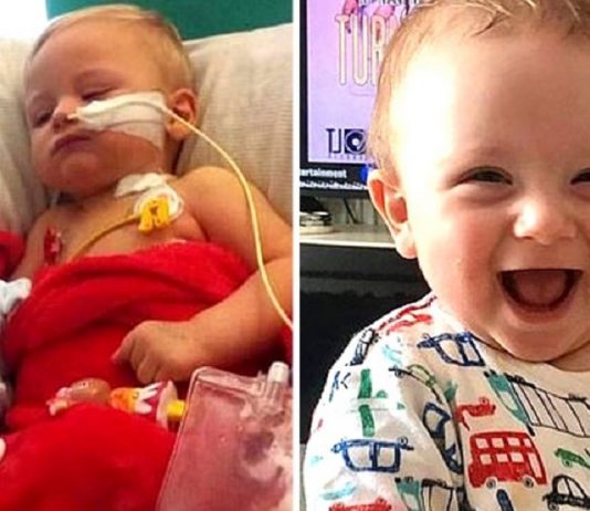 Reign Miller encontra um doador de medula dias após seu primeiro aniversário