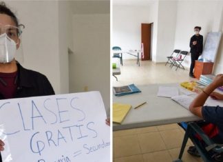 Estudante universitário dá aulas gratuitas para crianças sem internet ou televisão.