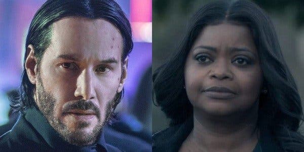 sensivel-mente.com - Octavia Spencer disse que quando ninguém a quis ajudar, Keanu Reeves lhe estendeu a mão