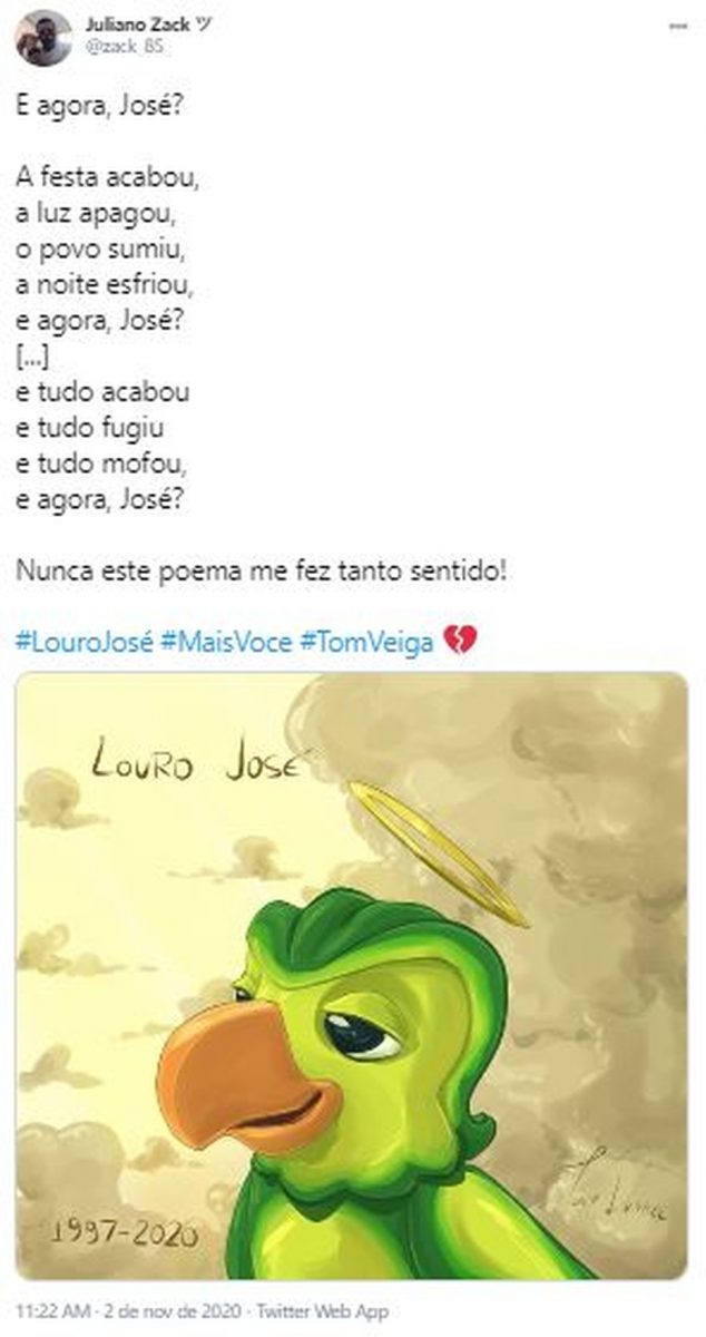 sensivel-mente.com - Fãs do eterno Louro José fazem homenagens a Tom Veiga nas Redes Sociais