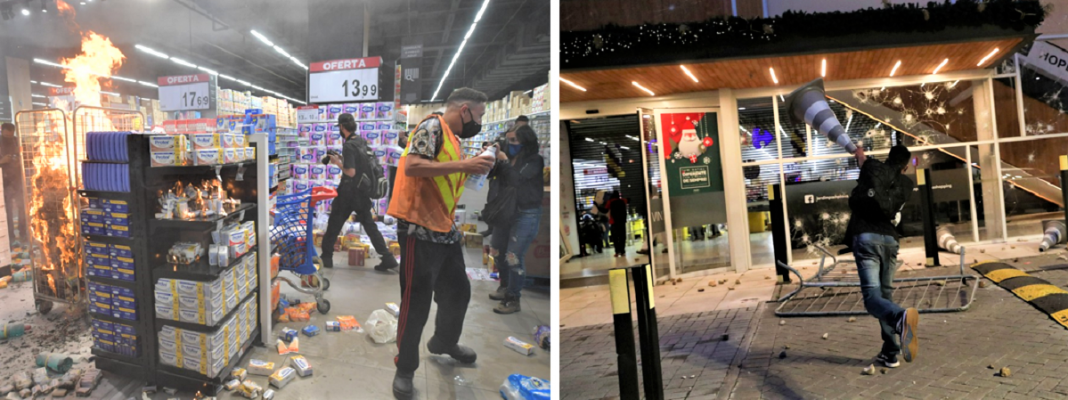 Carrefour de São Paulo é invadido e depredado em protesto a morte de João Alberto.