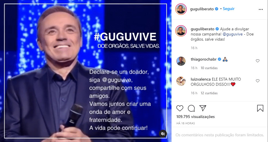 sensivel-mente.com - M&atilde;e de Gugu Liberato fala sobre a pessoa que recebeu o cora&ccedil;&atilde;o do filho: &ldquo;Queria escutar de perto&rdquo;