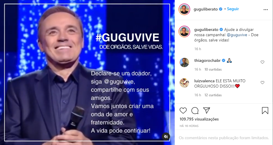 sensivel-mente.com - Mãe de Gugu Liberato fala sobre a pessoa que recebeu o coração do filho: “Queria escutar de perto”