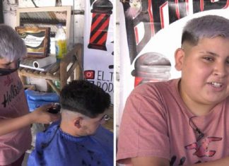Um menino de 13 anos se tornou barbeiro e agora tem sua própria barbearia