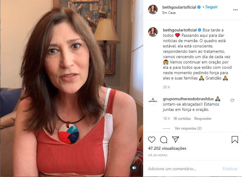 sensivel-mente.com - Atriz Nicette Bruno, com 87 anos, &eacute; internada com Covid-19