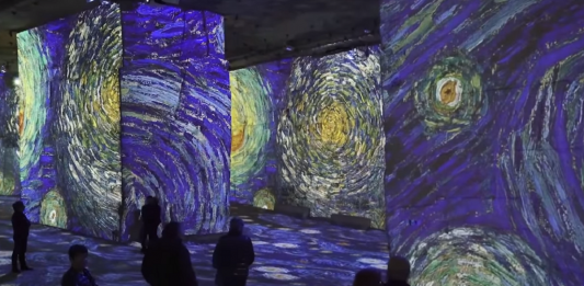 São Paulo, felizmente, está recebendo a fantástica exposição imersiva sobre Van Gogh