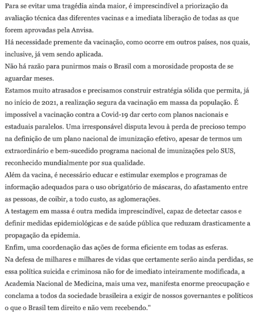 sensivel-mente.com - Atuação do governo federal na pandemia é “criminosa” e “suicida”, conforme ANM