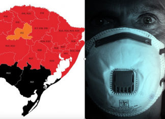RIO GRANDE DO SUL tem bandeira preta no mapa de controle COVID19