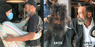 Morador de rua que ganhou “banho de loja” em Goiânia tem um reencontro emocionante com sua irmã após 10 anos (vídeo)