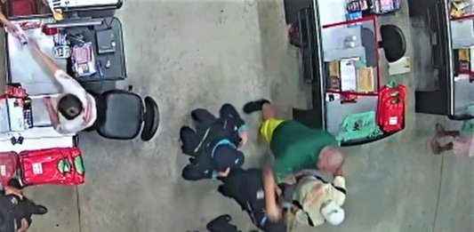 Sargento à paisana não quis usar máscara e dá um soco em tenente-coronel em loja no Ceará;(Vídeo)