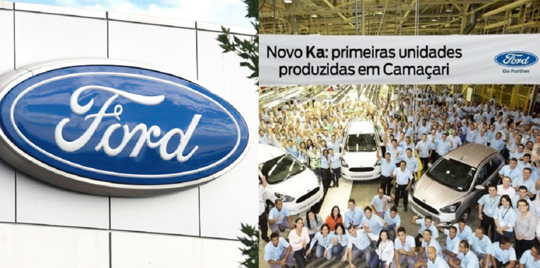 A centenária fábrica FORD anuncia que fechará todas as suas fábricas no Brasil