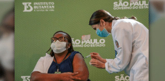 São Paulo é o primeiro estado do Brasil a iniciar a campanha de vacinação contra a Covid-19 com a vacina CoronaVac