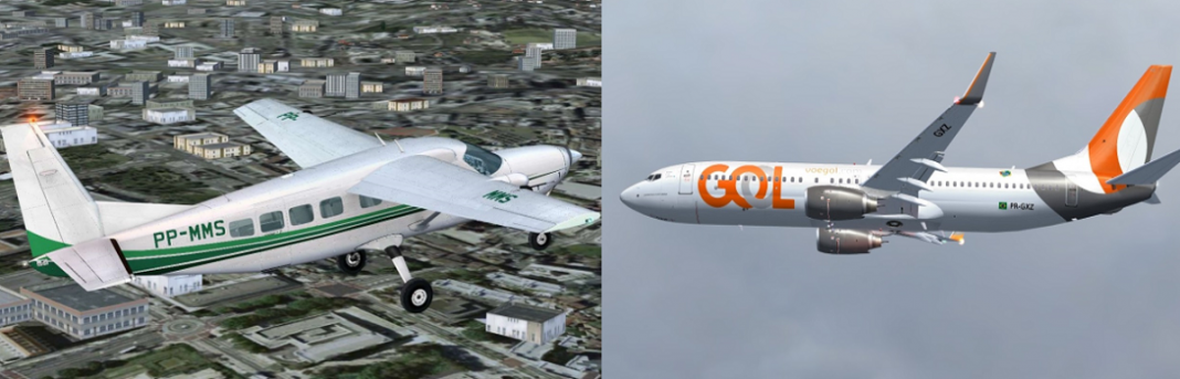 Avião que transportava vacinas da Covid-19 erra trajeto e entra em rota de colisão com aeronave da Gol