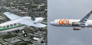 Avião que transportava vacinas da Covid-19 erra trajeto e entra em rota de colisão com aeronave da Gol