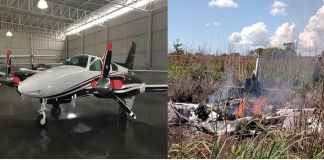Cai avião com delegação do time Palmas após decolagem, deixando 6 mortos