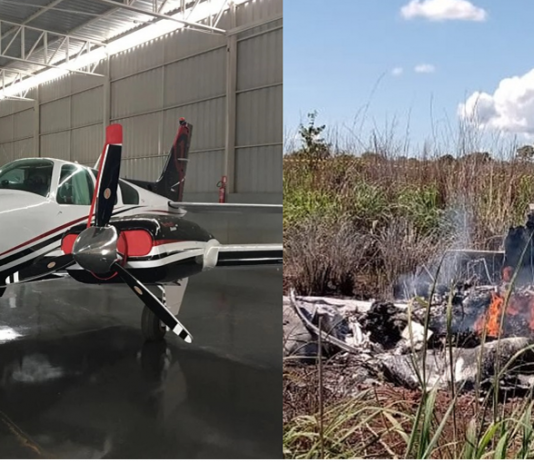 Cai avião com delegação do time Palmas após decolagem, deixando 6 mortos