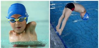 Menino sem braços, nadador de 10 anos, ganha título de atleta do ano
