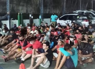 “Sem Noção”, 63 pessoas foram presas assistindo jogo nos bares clandestinos em Manaus!