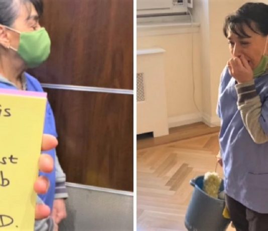 Os vizinhos conseguiram um NOVO APARTAMENTO para uma funcionária que perdeu sua casa na pandemia.