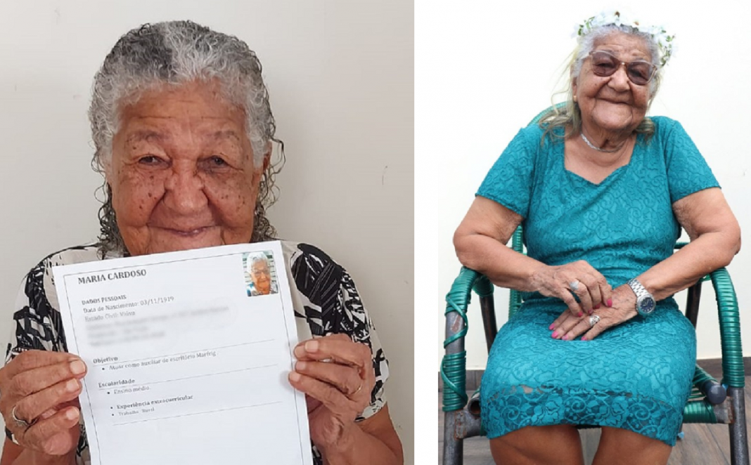 Idosa de 101 anos enviou seu currículo para empresa e caso viralizou na Web: “Eu quero trabalhar para comprar meus vinhos”