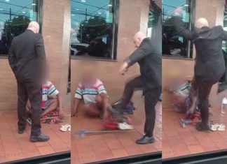 Vergonhoso! Homem é covardemente agredido a chutes por “supervisor” de churrascaria em Ribeirão Preto, SP (VÍDEO)