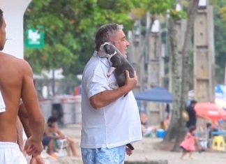 Desembargador que havia humilhado guarda após ser multado é visto novamente em praia SEM MÁSCARA