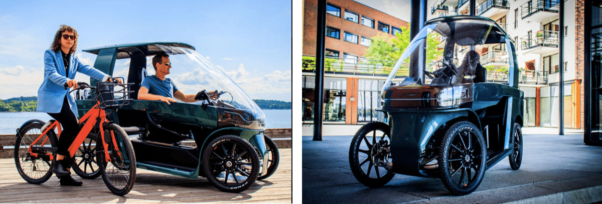 sensivel-mente.com - Bicicleta el&eacute;trica com 4 rodas promete ser segura e confort&aacute;vel