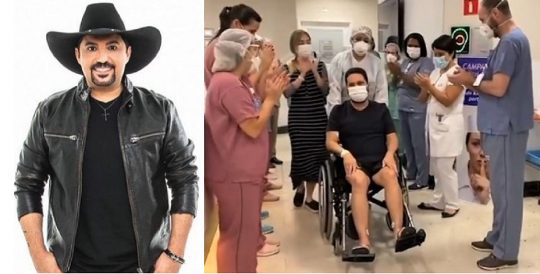 Aplaudido, sertanejo Edson deixou a UTI: “Maior superação da minha vida” (Vídeo)