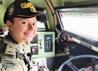 Pela primeira vez, uma mulher comanda as tropas do exército colombiano na selva. É a senhora de ferro!