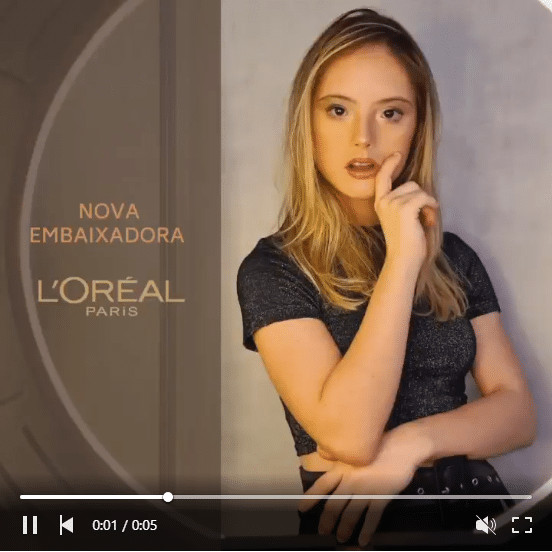 sensivel-mente.com - Uma modelo com S&iacute;ndrome de Down se tornou a 1&ordf; embaixadora brasileira da L&rsquo;Oreal