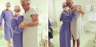 Médica dança com um paciente que derrotou COVID-19 após 94 dias, foi a DANÇA DA VITÓRIA