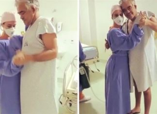 Médica dança com um paciente que derrotou COVID-19 após 94 dias, foi a DANÇA DA VITÓRIA