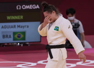 Mayra Aguiar ganha medalha de bronze no judô na Olimpíada de Tóquio