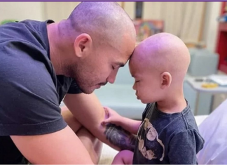 Jogador brasileiro paralisa carreira de atacante na Europa e cuida do filho de 2 anos com câncer