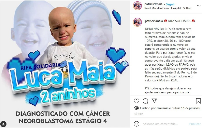 sensivel-mente.com - Jogador brasileiro paralisa carreira de atacante na Europa e cuida do filho de 2 anos com câncer