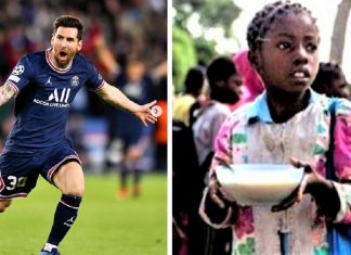 Lionel Messi alimenta diariamente 15 mil crianças carentes em Moçambique