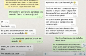 sensivel-mente.com - Confeiteira viraliza ao se negar a fazer bolo de gra&ccedil;a em An&aacute;polis/GO.
