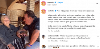 Ratinho brinca com a mãe de 82 anos: “A senhora vai me quebrar”