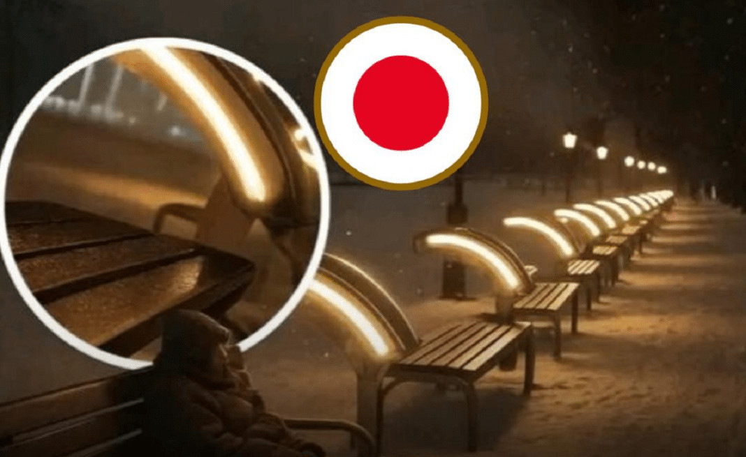 Japão cria bancos aquecidos para ajudar pessoas em situação de rua — e o mundo está aplaudindo!