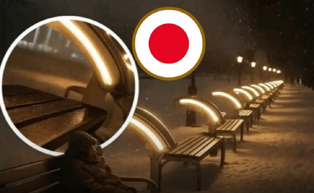 banco Japão cria bancos aquecidos para ajudar pessoas em situação de rua — e o mundo está aplaudindo!
