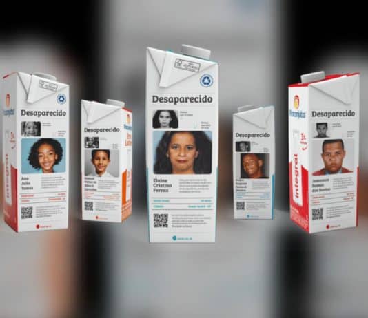 Esperança nas embalagens: campanha da Piracanjuba já ajudou a localizar 8 desaparecidos